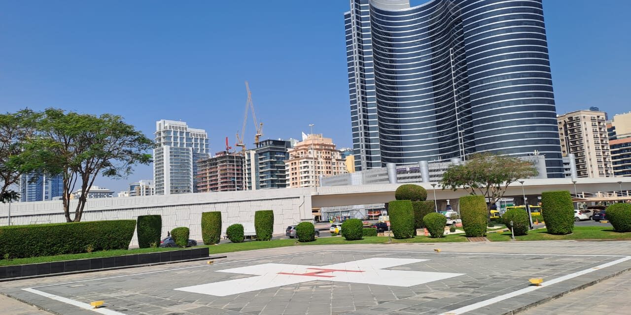 Saudi German Hospital Helipad Saudi German Hospital Helipad