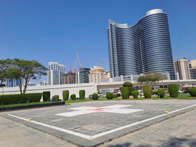 Saudi German Hospital Helipad Saudi German Hospital Helipad