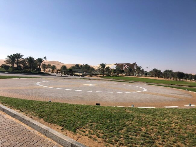 Project Completion: Solar Powered Helipad Lights, Al Qasr Resort, Abu Dhabi